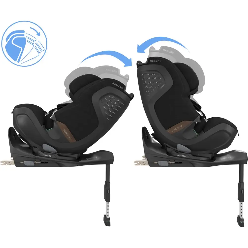 Maxi-Cosi Pearl XL Slide Pro Bilsete barn Authentic Black