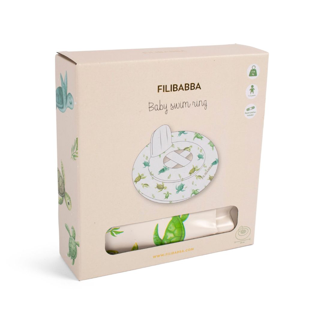 Filibabba Babybadering Alfie - Første svømmetur