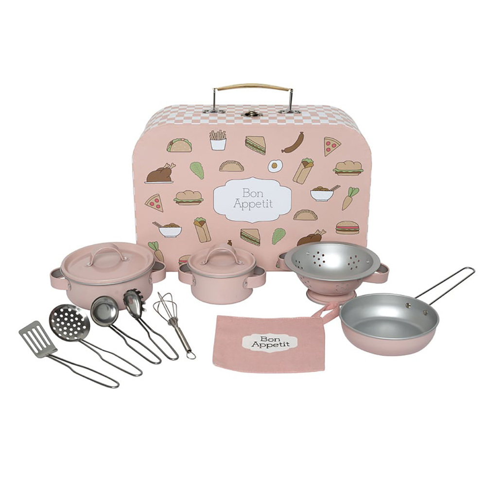 JaBaDaBaDo kjøkkensett rosa