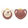 NUK for Nature smokk latex 6-18m Rød