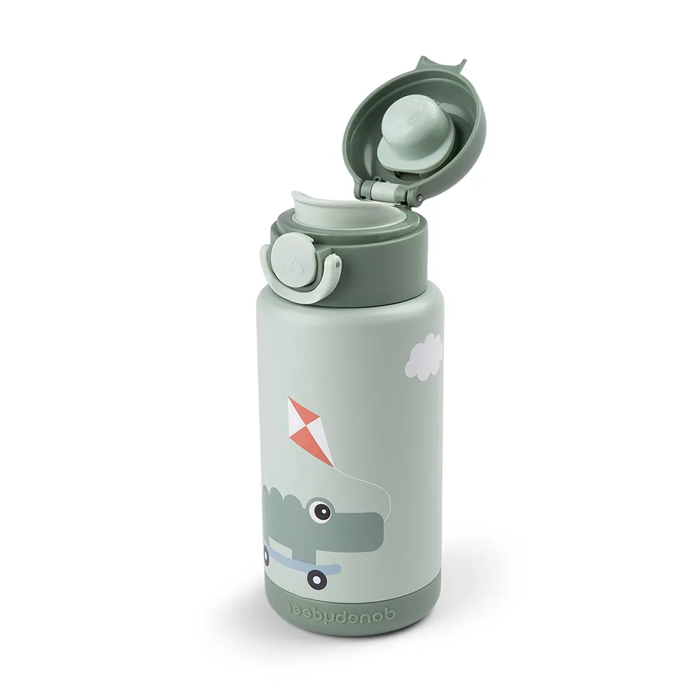 Done by Deer vannflaske Playground Green 340 ml