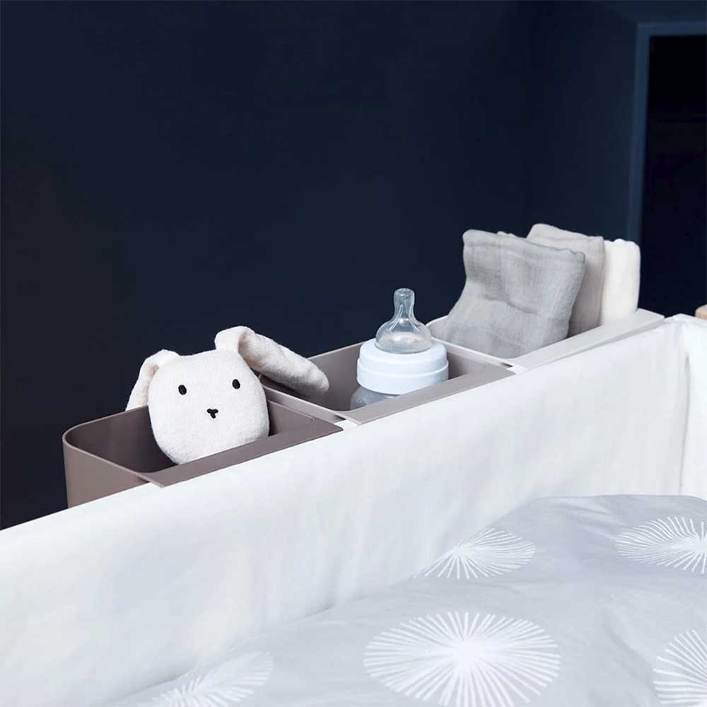 Leander Storage 3-pakning kort Dusty grey