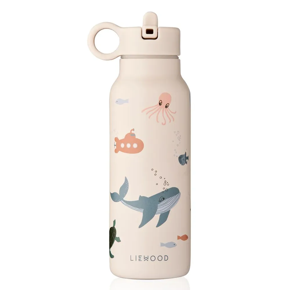 Liewood Falk vannflaske 350 ml Sea creature/Sandy 1031
