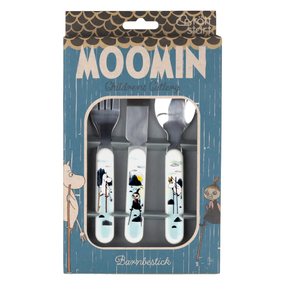 Rätt Start Moomin Skerries & Islets barnebestikk