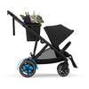 Cybex eGAZELLE S barnevogn Moon Black