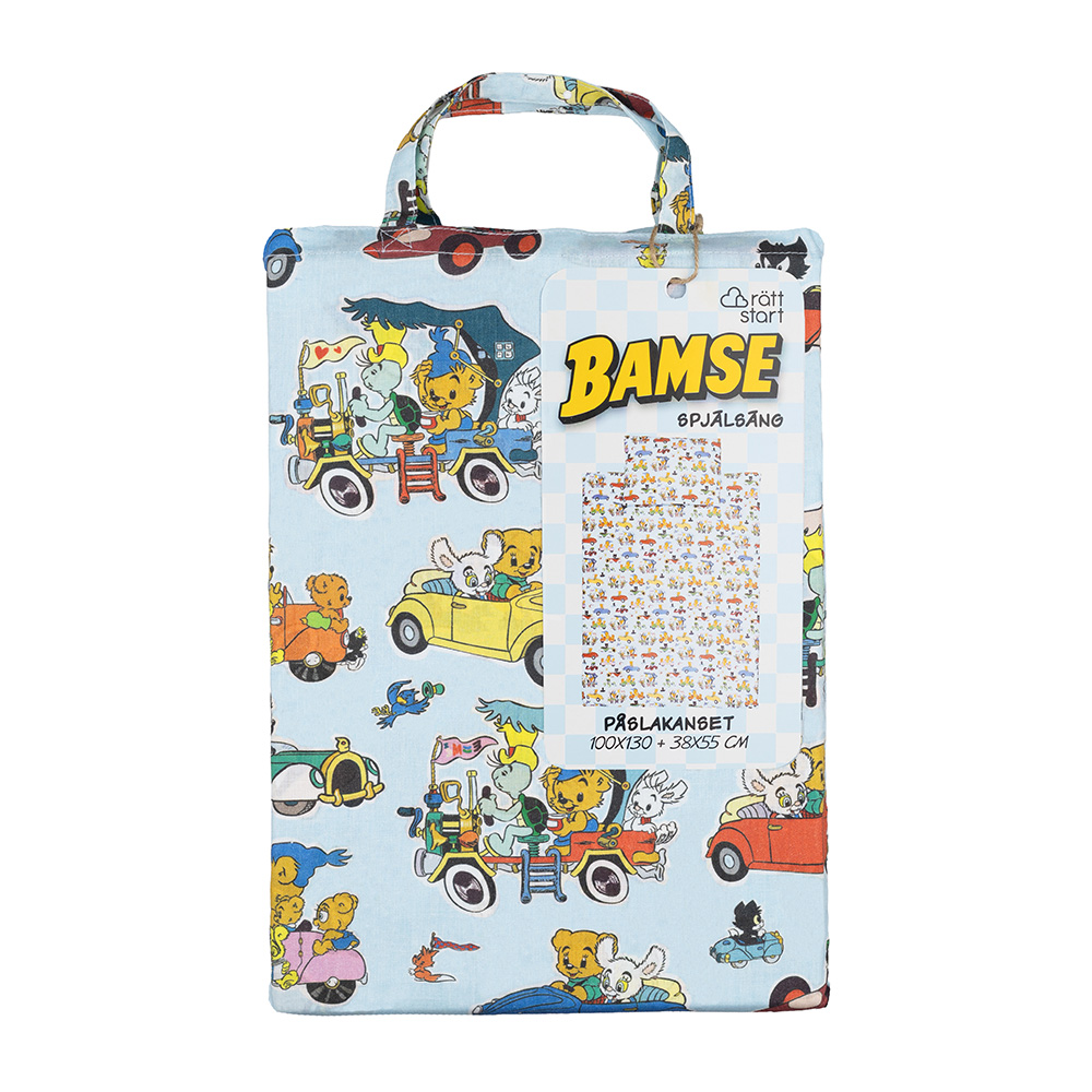 Rätt Start Bamse Dynetrekk Sett Sprinkelseng