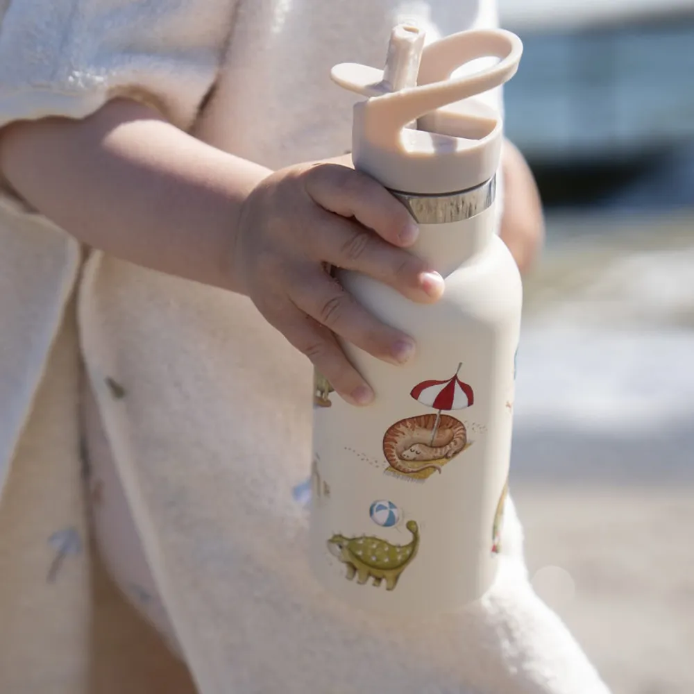 Filibabba Vannflaske i rustfritt stål - Dino Beach