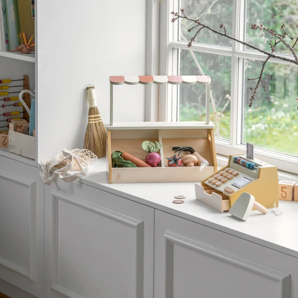 Sebra markedsbod i tre