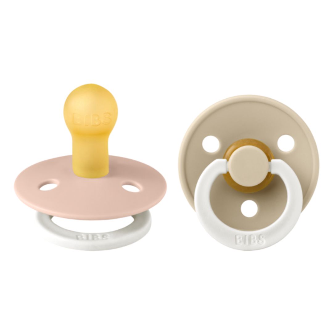 Smekker Napp 2-pakning 0-6 m Blush/Vanilla Night