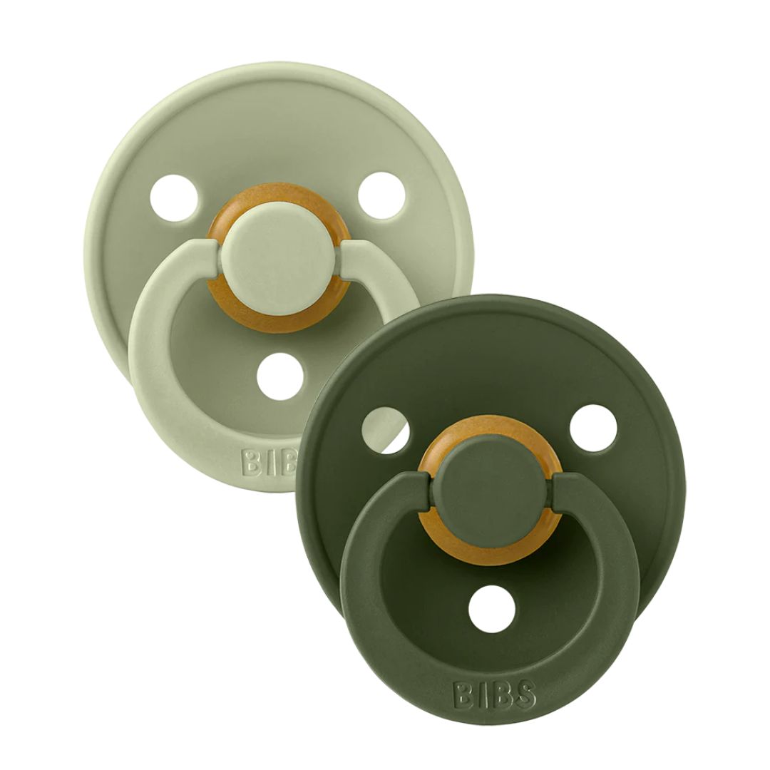 Smekker Napp latex 2-pakning 0-6m Sage/Jegergrønn