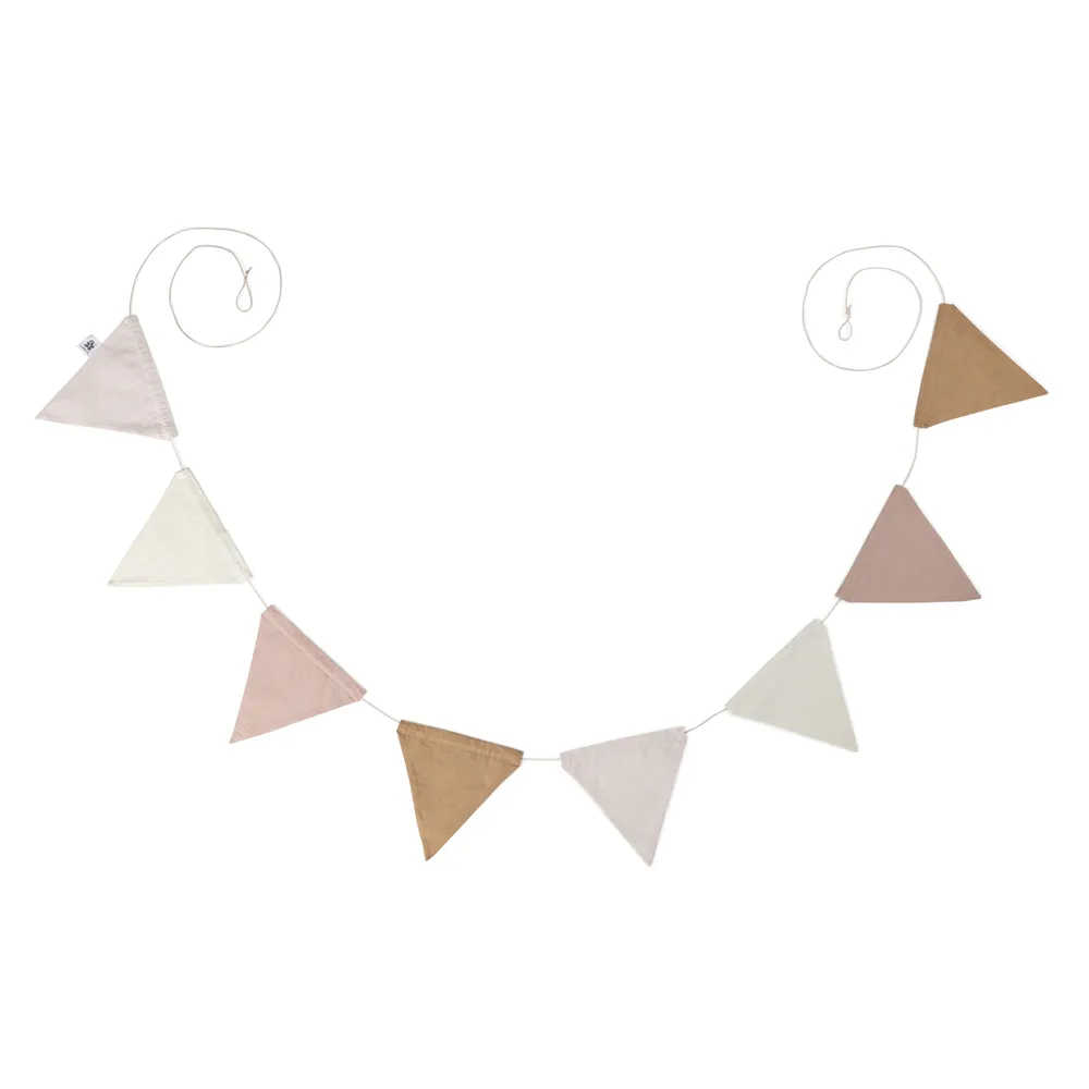 Sebra dobbeltsidig girlander Birchbark rose