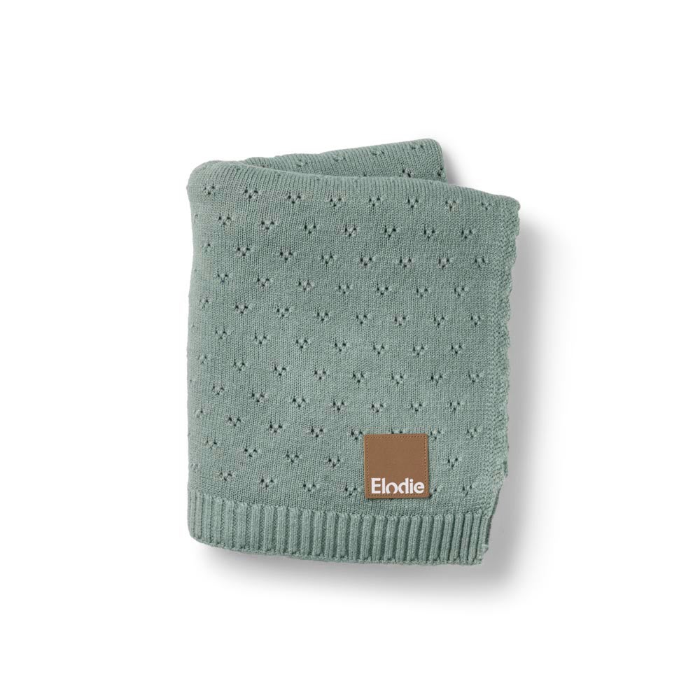 Elodie Details Pointelle teppe  Pebble Green