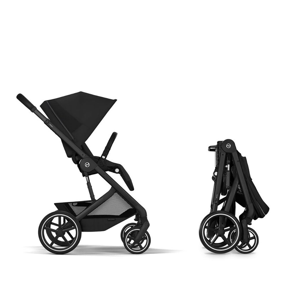 Cybex Balios S Lux inkl. sammenleggbar liggedel Moon Black