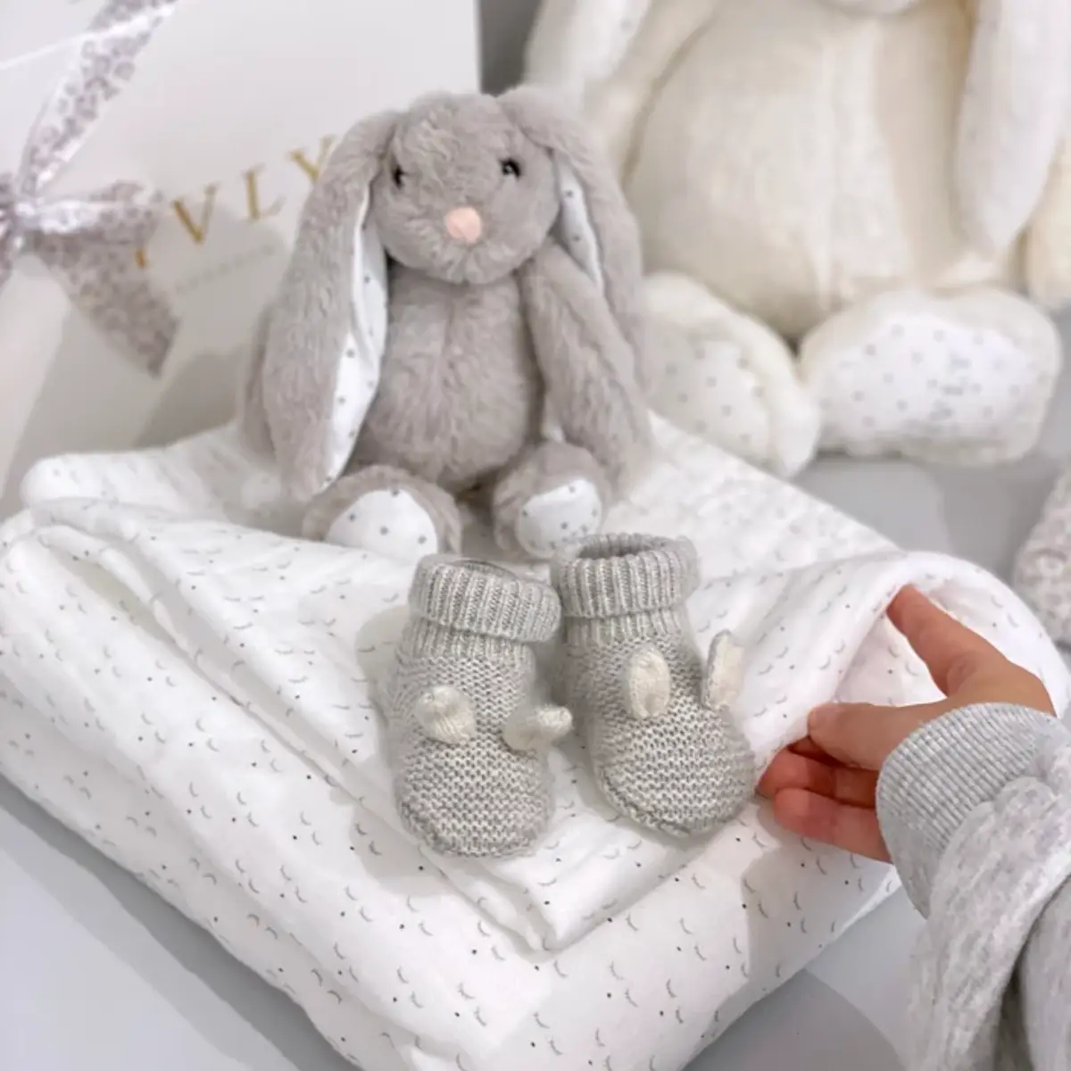 Livly Dream Swaddle, én størrelse, hvit