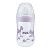 NUK Nature Sense tåteflaske 260 ml i blandede farger