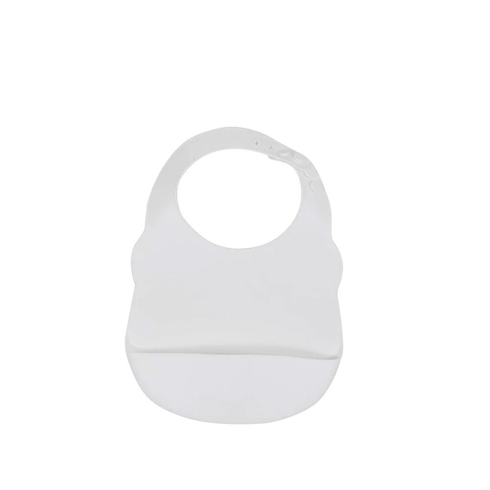 Fresh Kid Bib Silikon hvit