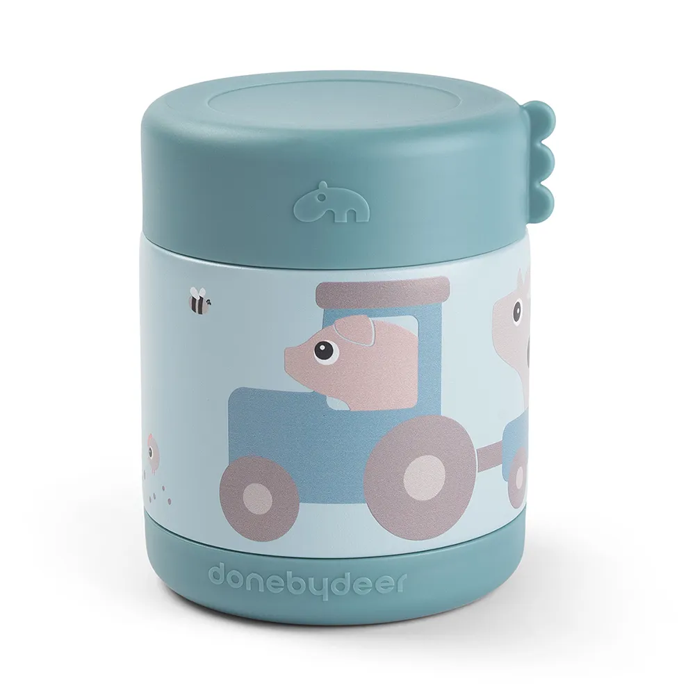 Done by Deer mattermos Tiny Farm Blue 300 ml