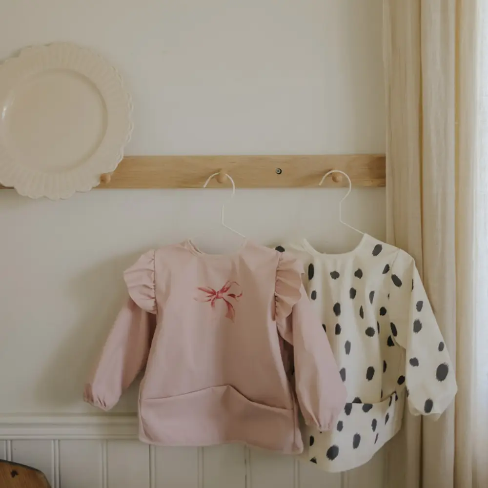 Elodie Langermet Babysmekke Rosy Sløyfe En størrelse