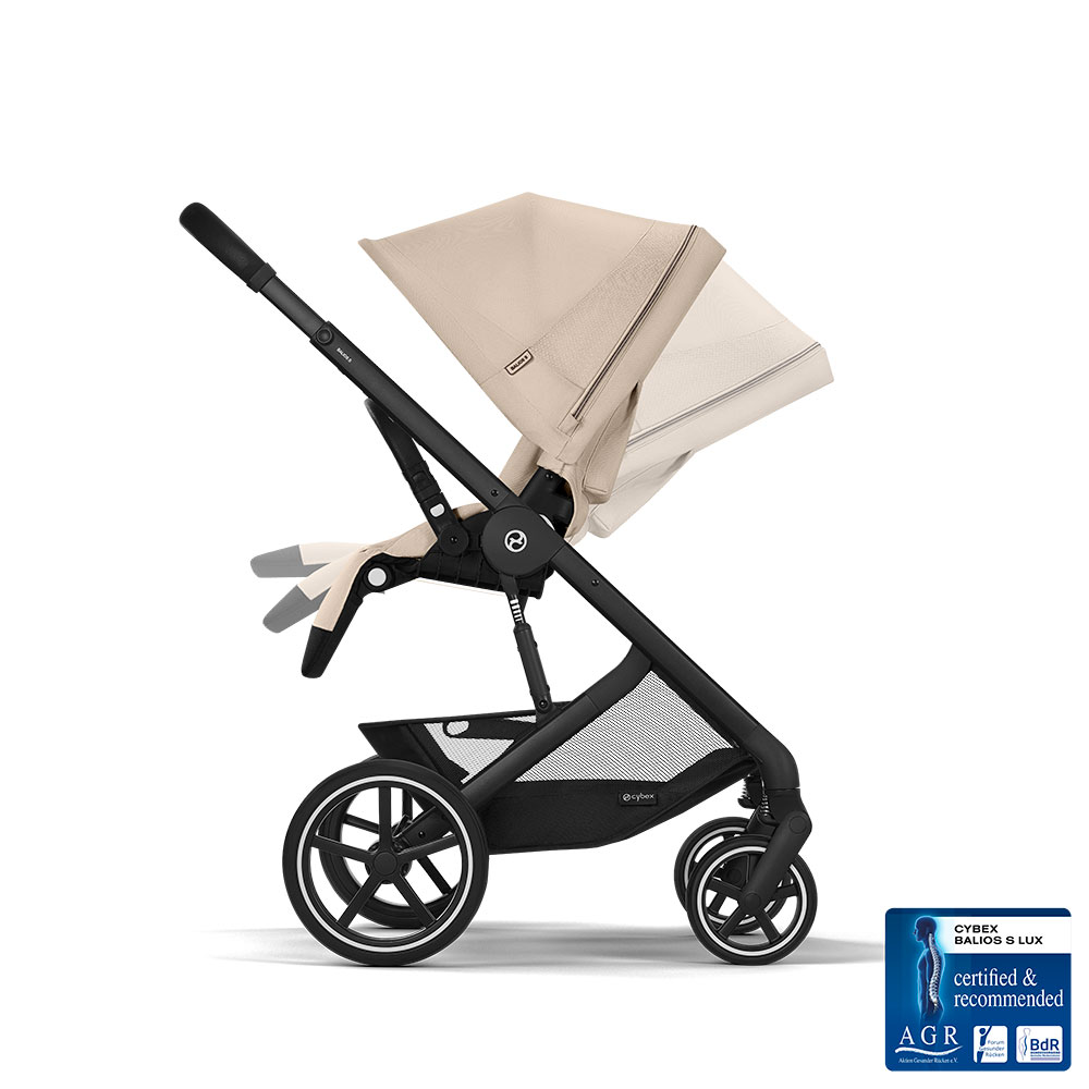 Cybex Balios S Lux + Cloud G Almond Beige Plus