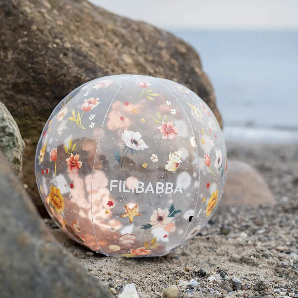Filibabba Strandball Alfie - Ocean Blossom Confetti