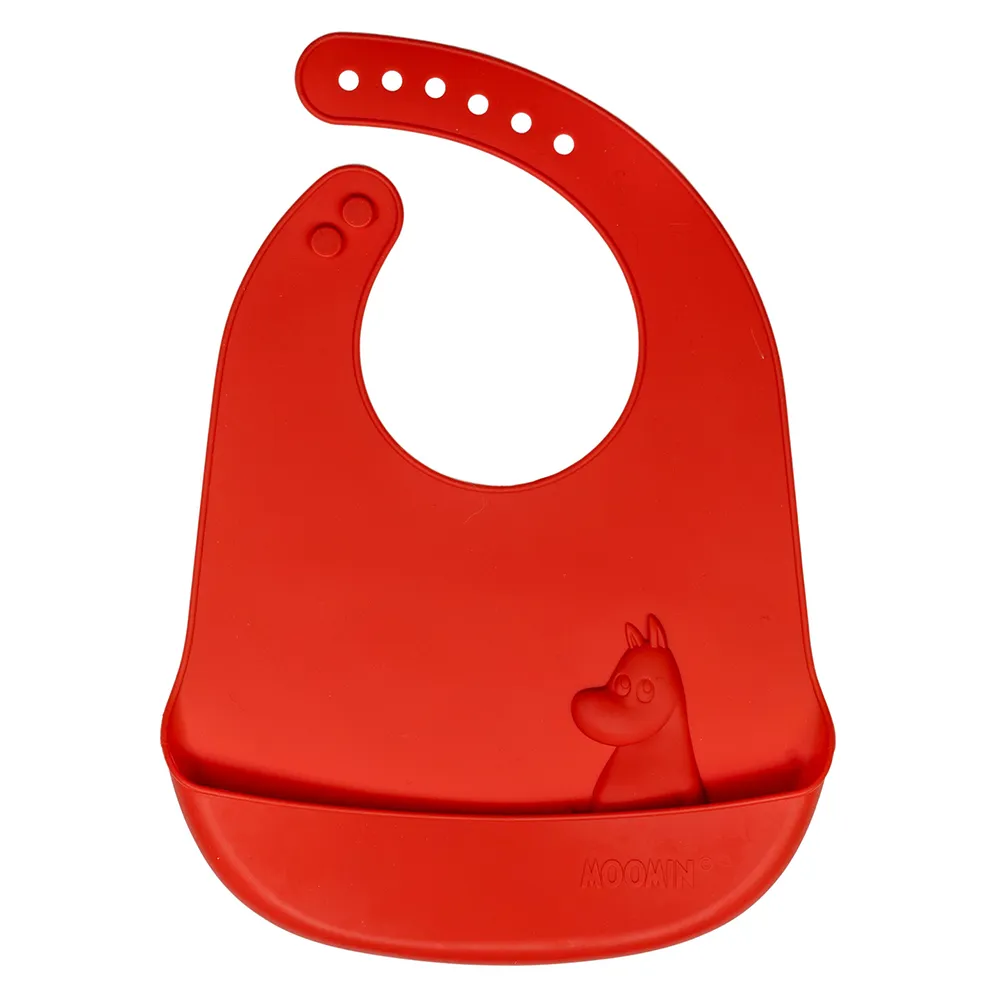 Rätt Start Mumin Smekke i silikon Lingonberry Red