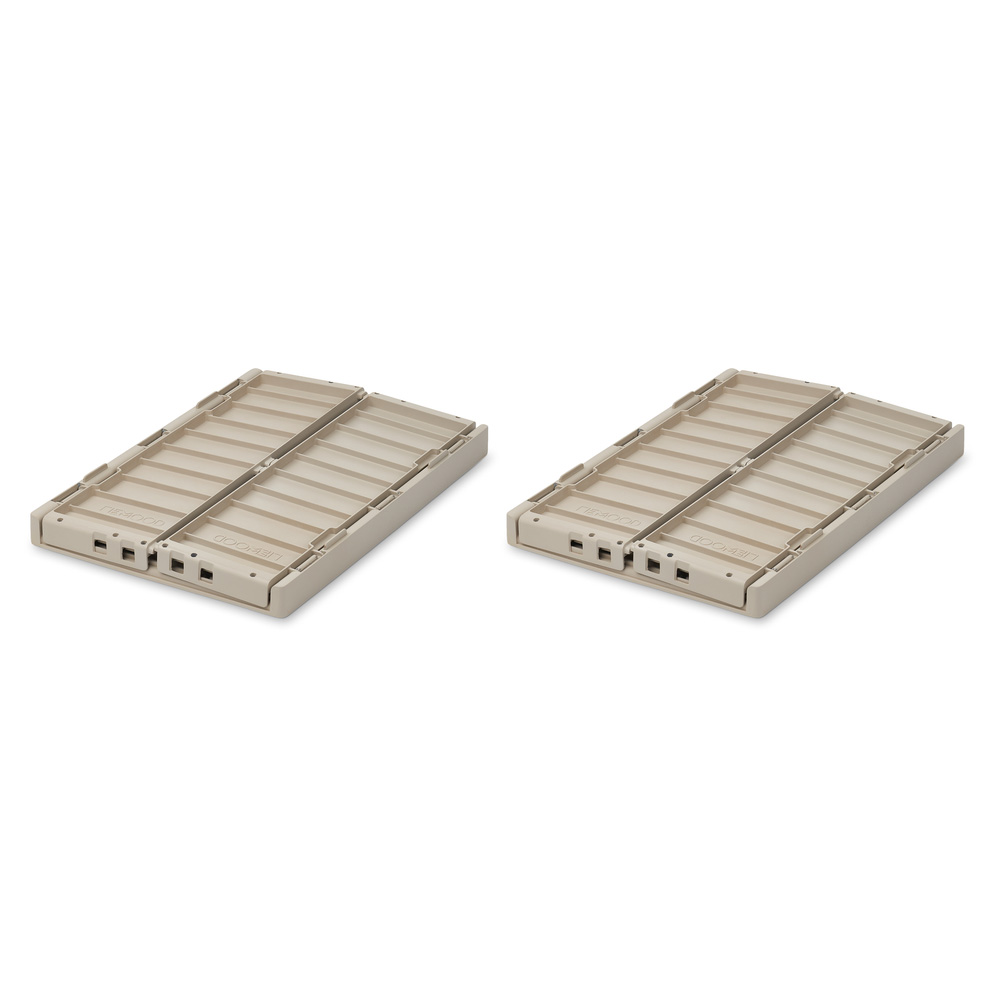 Liewood Weston oppbevaringsboks M 2-pack Sandy 5060