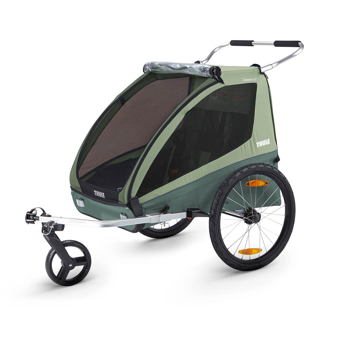 Thule Coaster 2 XT sykkelvogn Mallard Green
