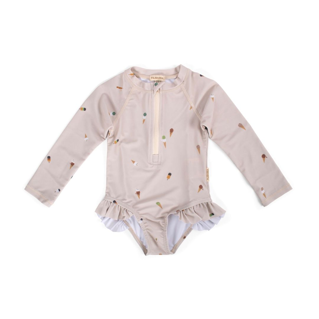 Filibabba Vilje UV-dress 3-4 år kjølig sommer