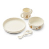 Liewood Vivi spisesett i silikon Elephant / Creme de la creme