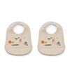 Liewood Tilda Silikonsmekke 2-Pack Safari Sandy Mix 1111
