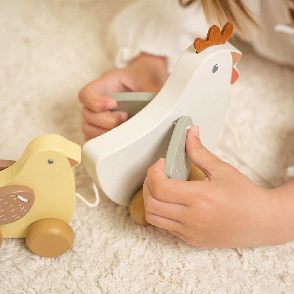 Little Dutch Trekkleke Høner Little Farm