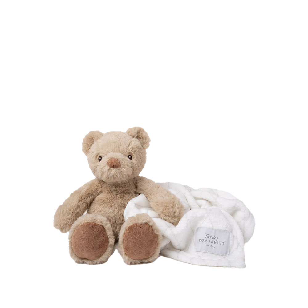 Teddykompaniet Sven med teppe i displayboks