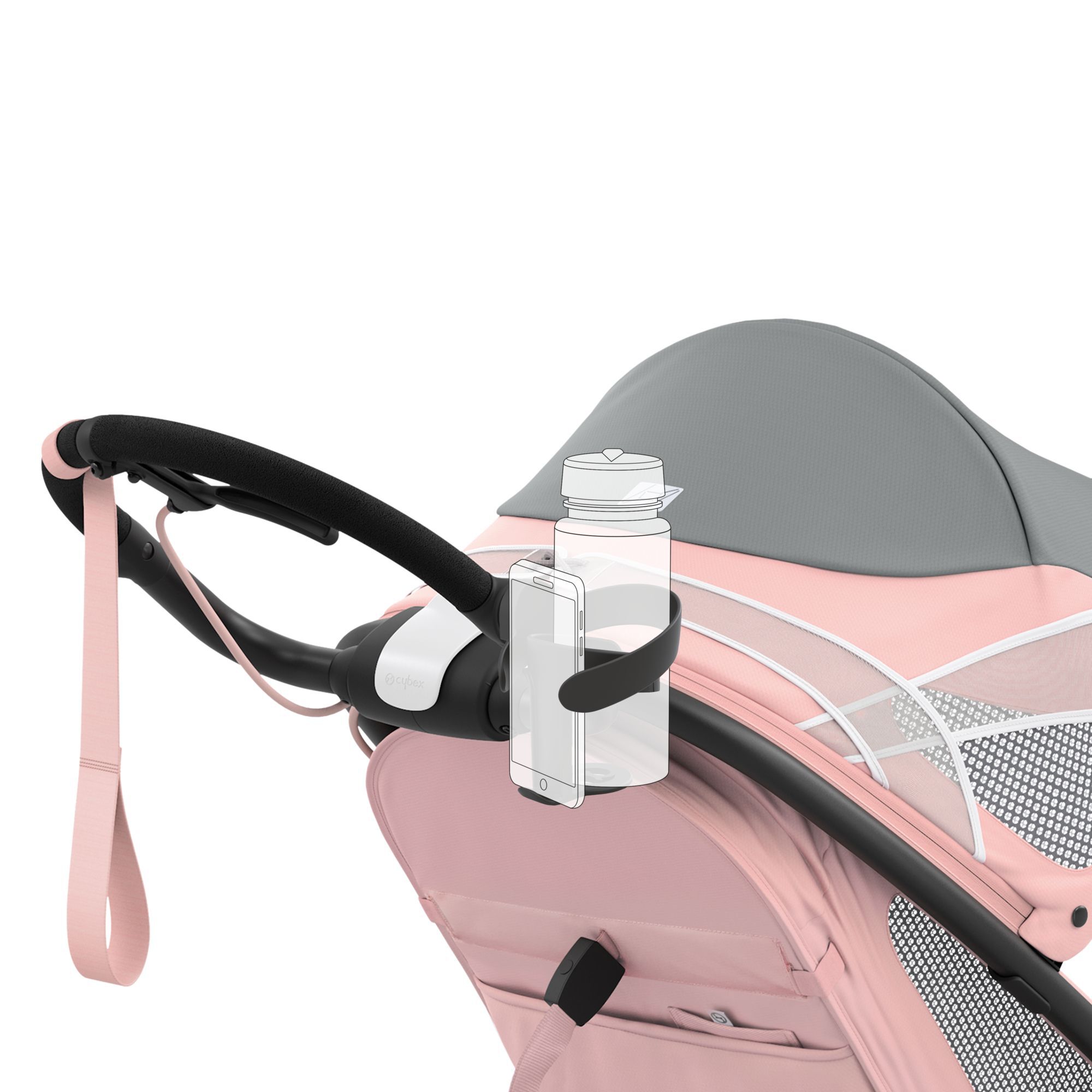 Cybex 2in1 koppholder svart