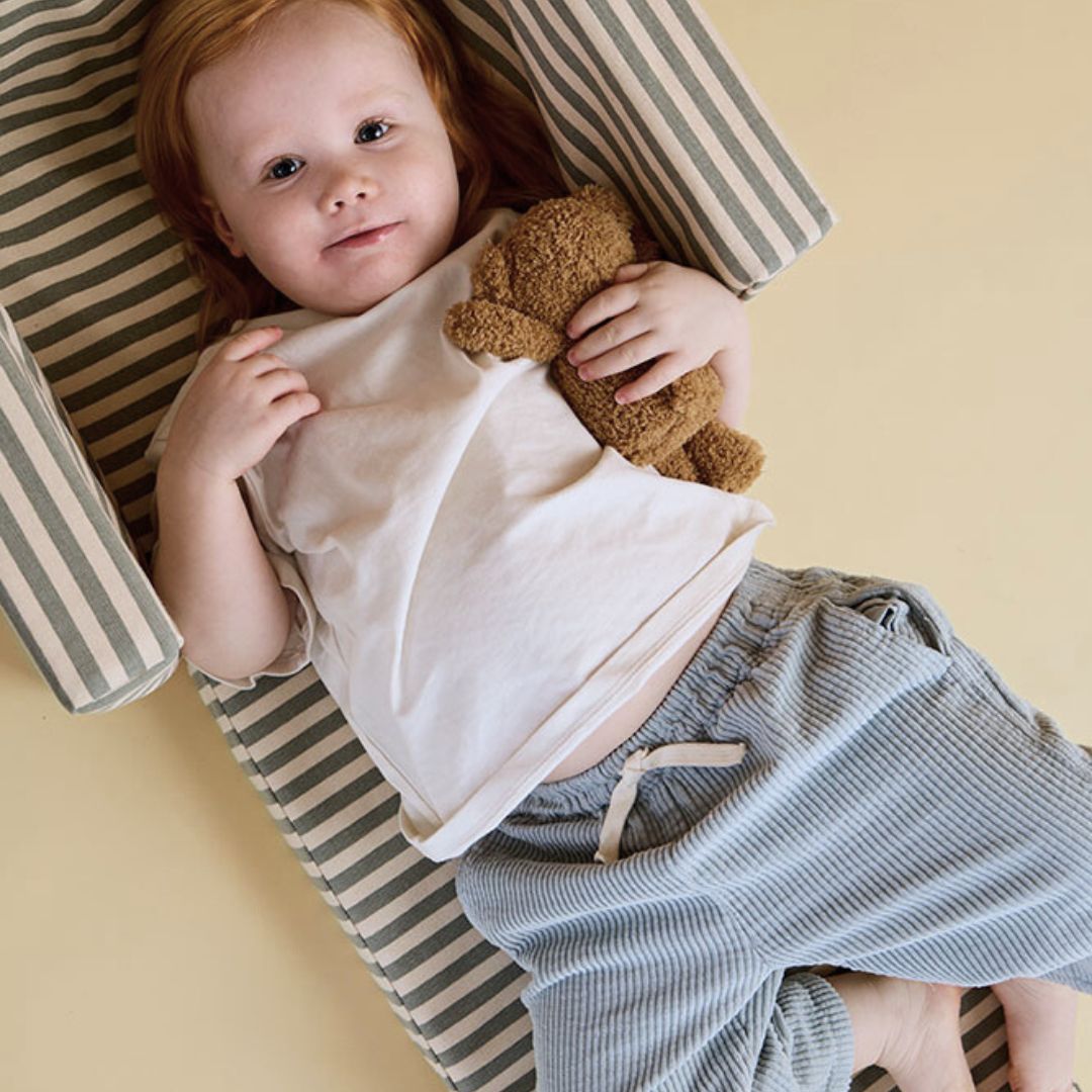 Kids Concept Sammenleggbar Stripet Lenestol
