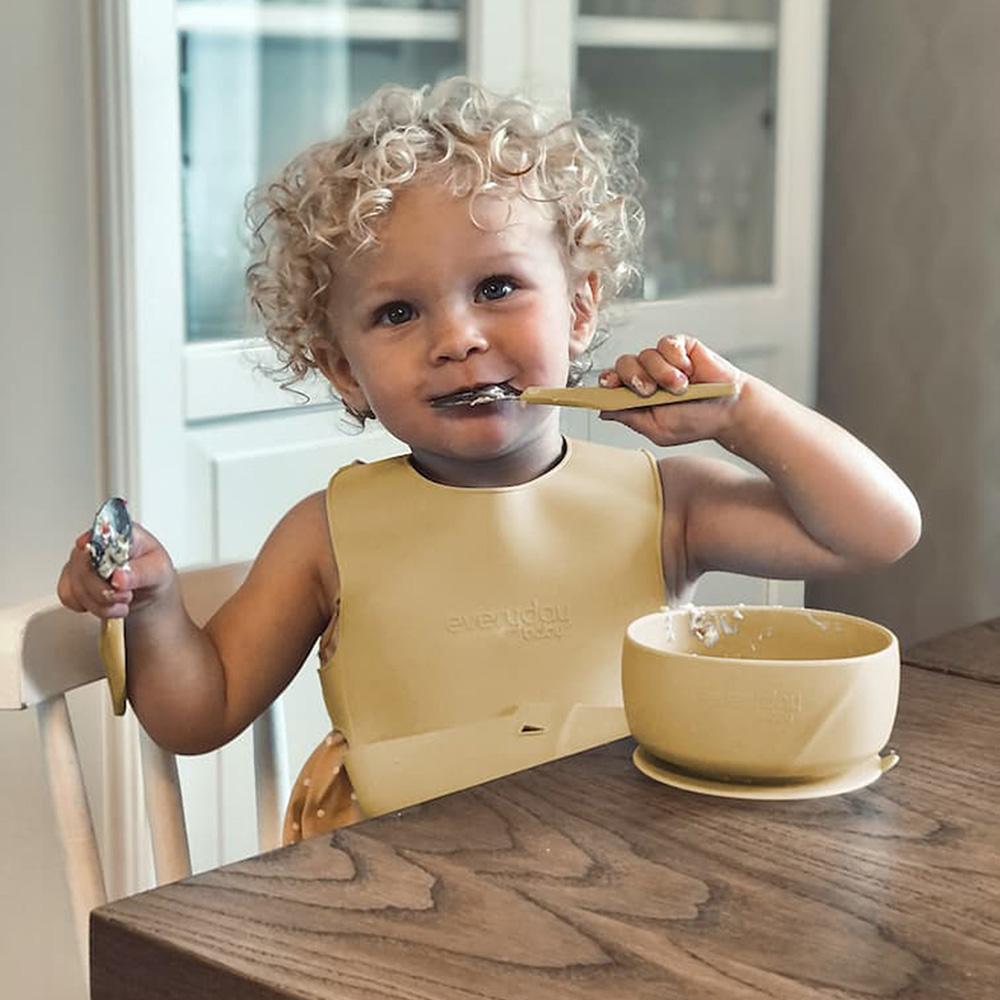 Everyday baby bestikkset,Soft Yellow