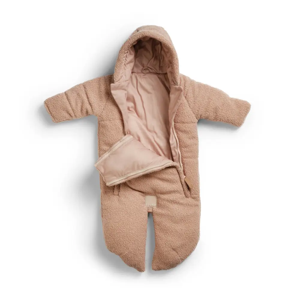 Elodie Detaljer Baby Overall Pink Bouclé 6-12m