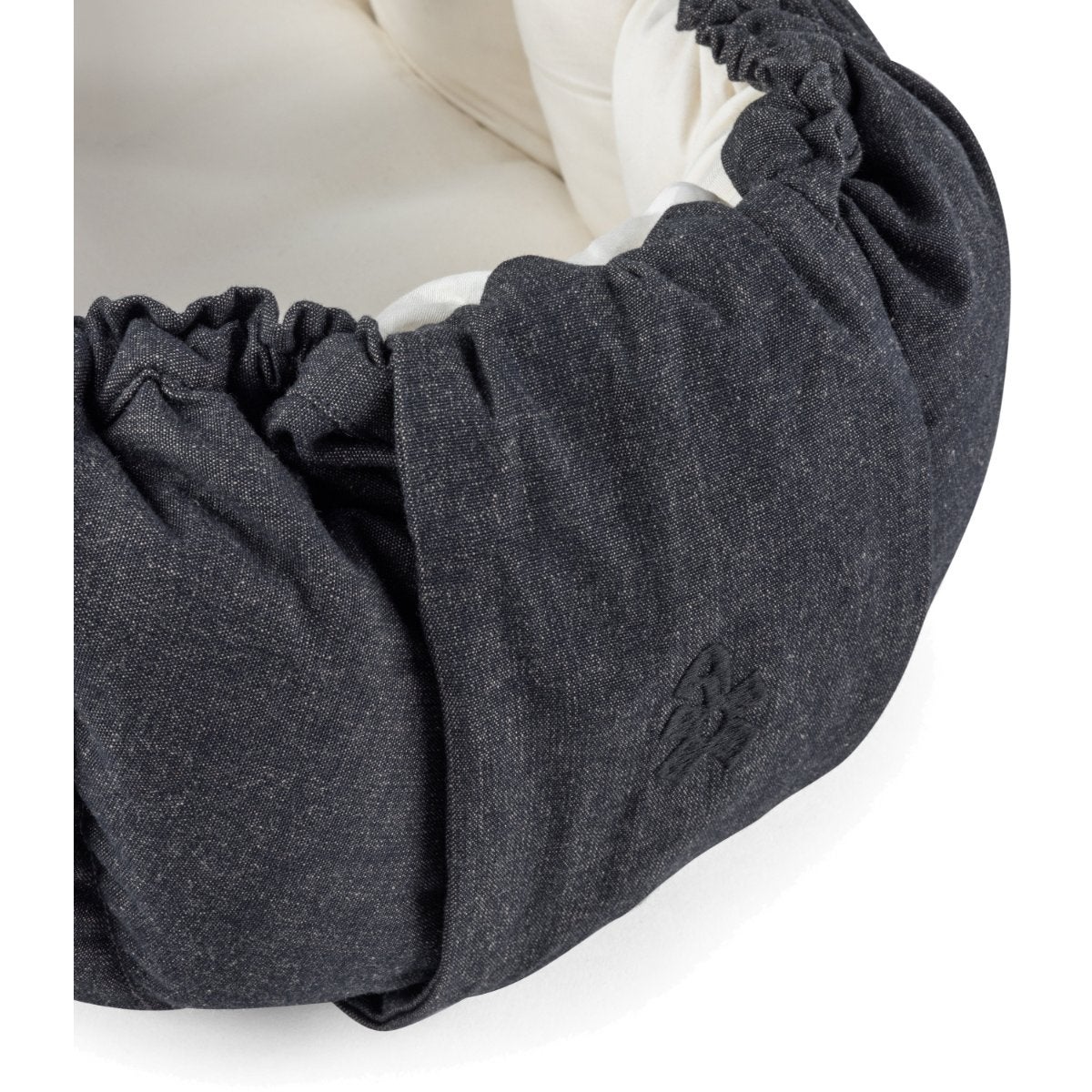 Sebra Babynest 3-i-1 med kalesje dark grey melange