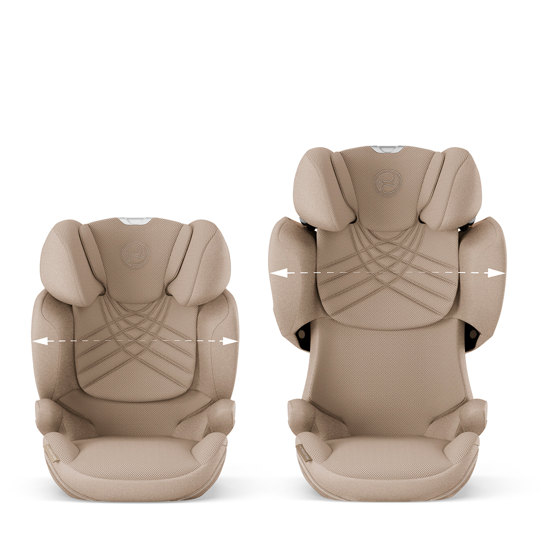 Cybex Solution T i-Fix barnesete Cozy Beige Plus