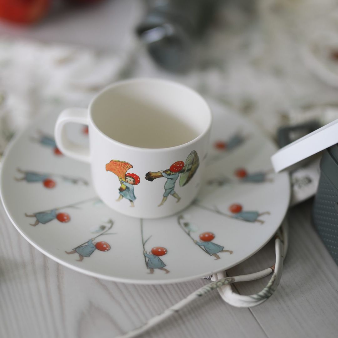 Rätt Start Beskow Julenissens barn Flat tallerken