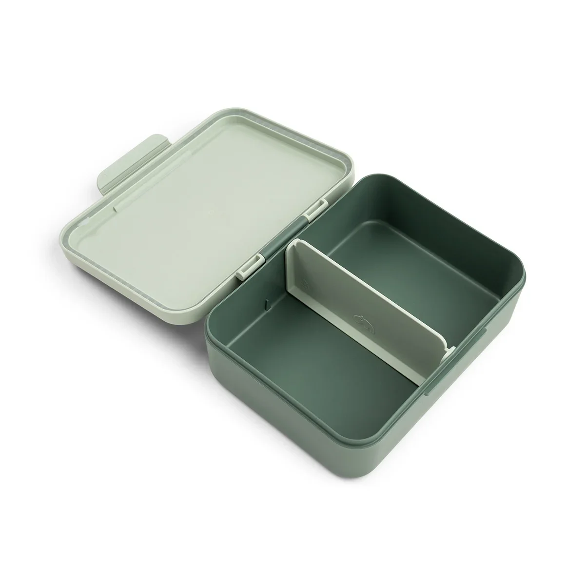 Done by Deer matboks med skillevegg – Tiny Trails Green