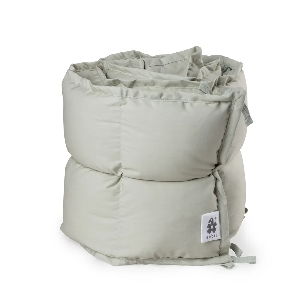 Sebra Krybbebeskytter kapok half-length mist green