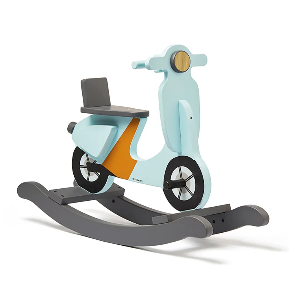 Kids Concept Gyngesparkesykkel light blue
