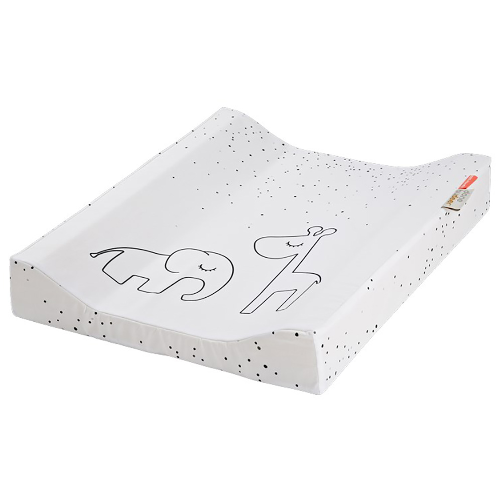 Utført av Deer changing mat Dreamy dots white