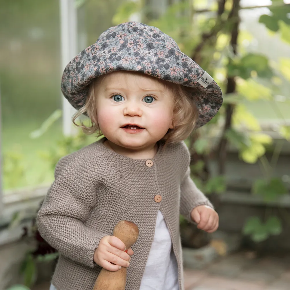 Elodie soldeksel Blue Garden Light 6-12 m