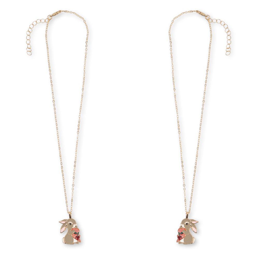 Konges Sløjd Bunny Bestie Necklace Gold-One Size