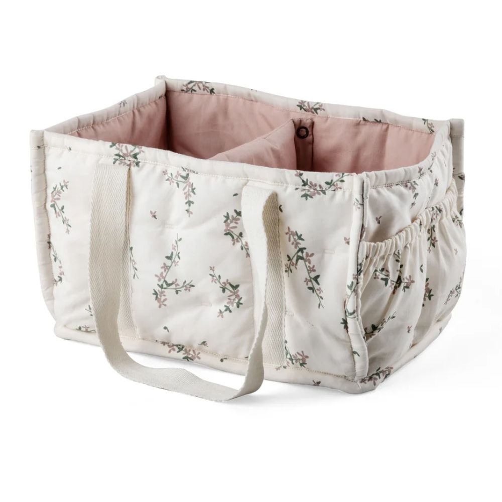 Sebra diaper caddy powder blossom