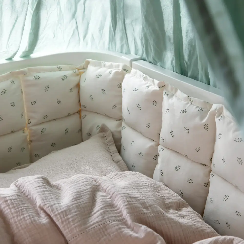 Sebra sengerand Baby støtfanger kapok Sophora Leaves