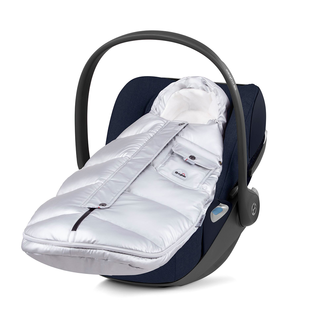 Cybex mini liggedel Winter Arctic Silver 