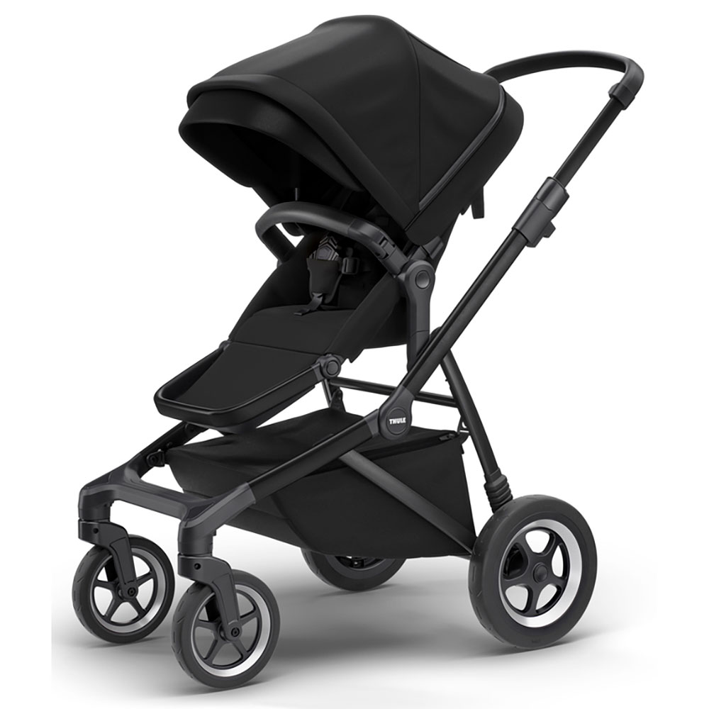 Thule Sleek barnevogn Midnight Black/Black