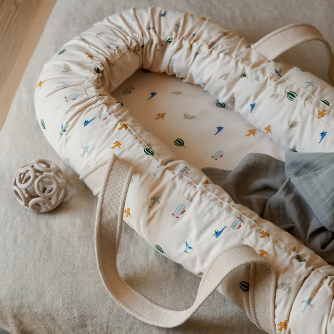 Liewood Gro babynest Aviator / Ecru